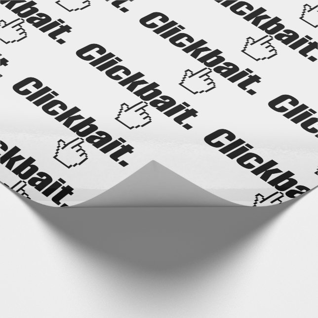 Clickbait. Presentpapper (Hörn)