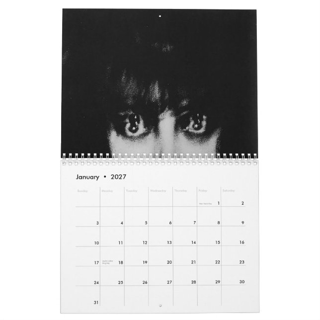 Clicker och Chill Kalender (Jan 2027)