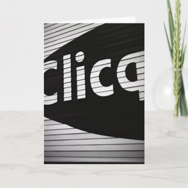 Clicquot klubb kort (Framsida)