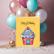 Client Grattis på födelsedagen Cupkaka House