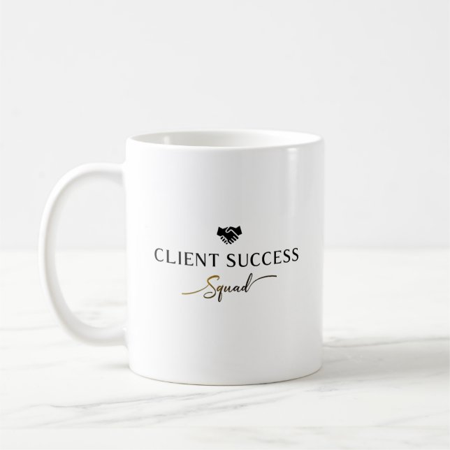 Client Success Squad – Team Coffee  Kaffemugg (Vänster)