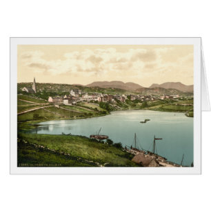 Clifden ståndsmässiga Galway, Irland Hälsningskort