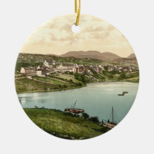 Clifden ståndsmässiga Galway, Irland prydnad Julgransprydnad Keramik