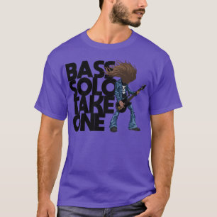 Cliff Burton Bass Solo T Shirt