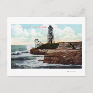 Cliff Drive View of the Wave Motor Vykort