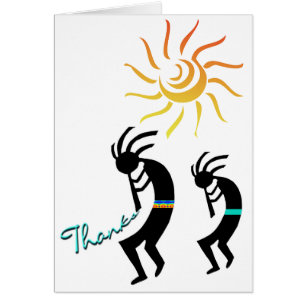 Cliff Dwellers, Kokopelli, Native American Dancers OBS Kort