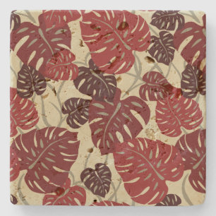 Cliff Hanger Hawaiian Löv Print Tiki Pub Underlägg Sten