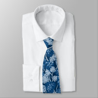 Cliff Hanger Hawaiian Monstera Löv Indigo Blue