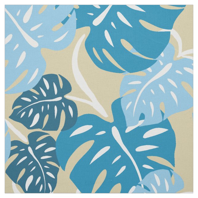 Cliff Hanger Hawaiian Monstera Löv Tyg (Provkarta)
