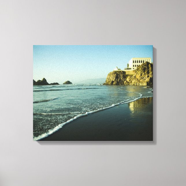 Cliff House, Beach Canvastryck (Framsida)