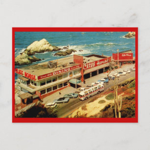 Cliff House, San Francisco, CA Vintage Vykort