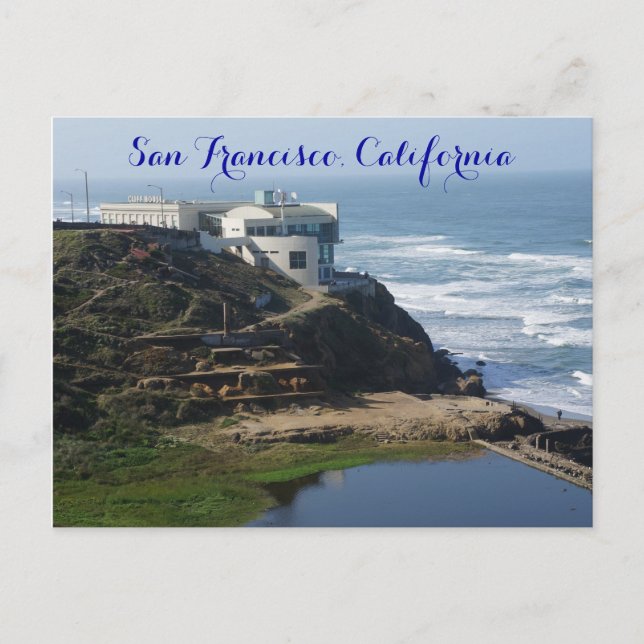 Cliff House - San Francisco, California Postcard Vykort (Framsida)
