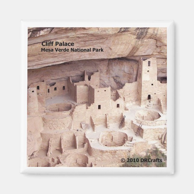 Cliff Palace Magnet (Framsidan)