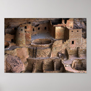 Cliff Palace, Mesa Verde, Colorado Poster
