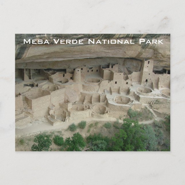 Cliff Palace Vykort (Framsida)