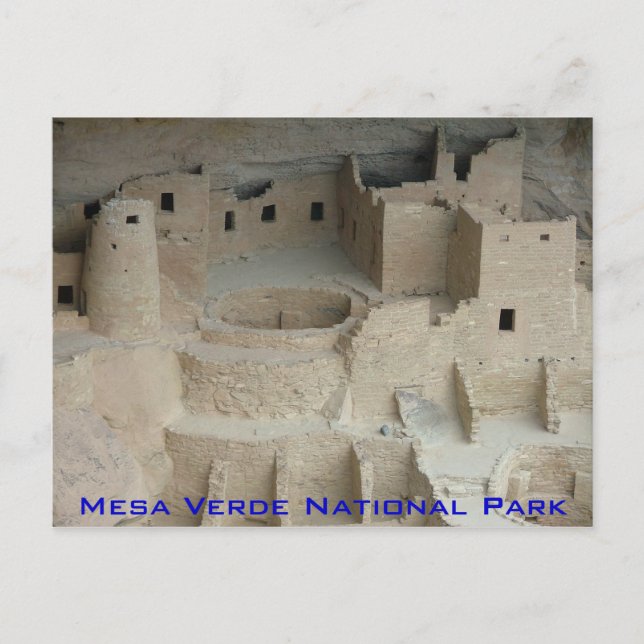 Cliff Palace Vykort (Framsida)