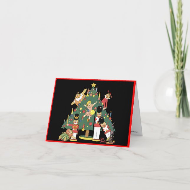 Cliff Sterrett Classic Tecknad Strip-julkort Helgkort (Framsida)