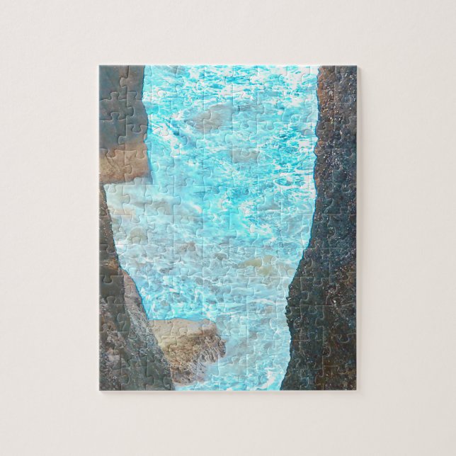 Cliff Walk Dunmore Öster Waterford Ireland Pussel (Vertikal)