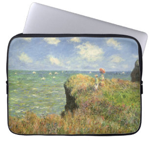 Cliff Walk i Pourville av Claude Monet Laptop Fodral