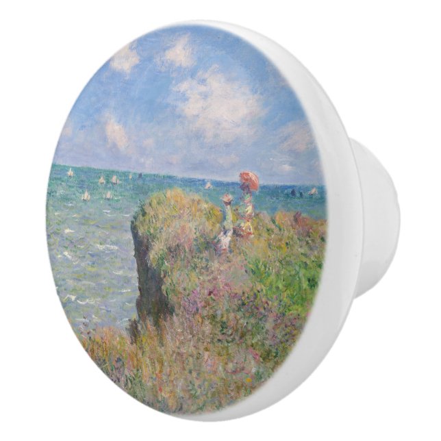 Cliff Walk vid Pourville av Claude Monet Knopp (Höger)