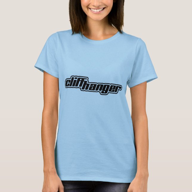 Cliffhangerbaby - dockaskjorta tee shirt (Framsida)