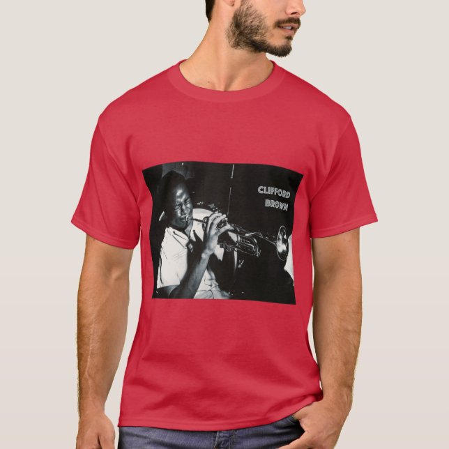 Clifford Brown vintage T Shirt (Framsida)