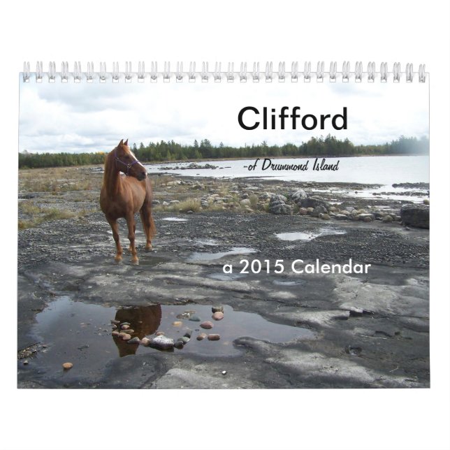 Clifford den Morgan hästen Kalender (Omslag)