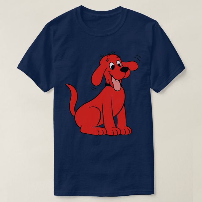 Clifford, den stora röda hunden TShirt  T Shirt (Design framsida)