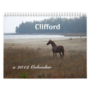 Clifford kalendern för Morgan häst 2012 Kalender