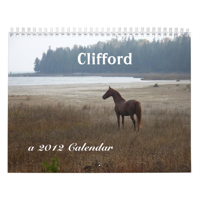 Clifford kalendern för Morgan häst 2012 Kalender (Omslag)