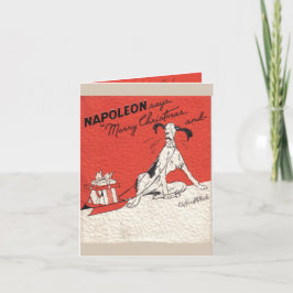 Clifford McBride/Napoleon Tecknad Strip Julafton C Helgkort