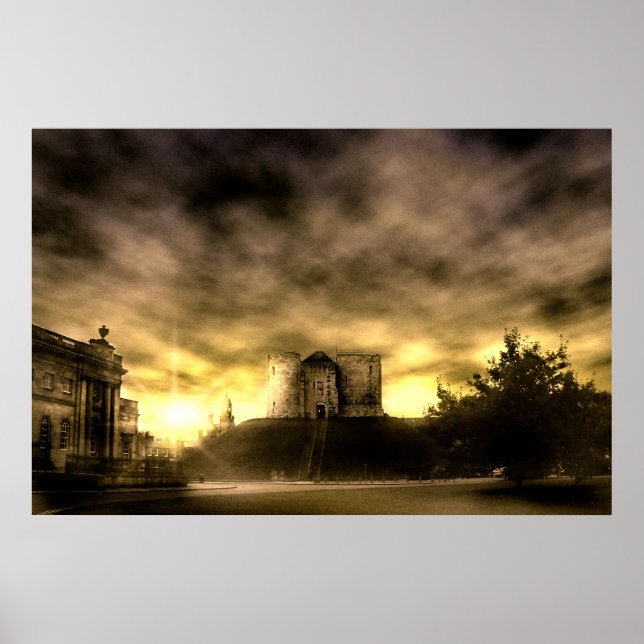 Cliffords Torn, York Poster (Framsidan)