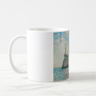 Cliffs at Etretat 1885 av Claude Monet Kaffemugg