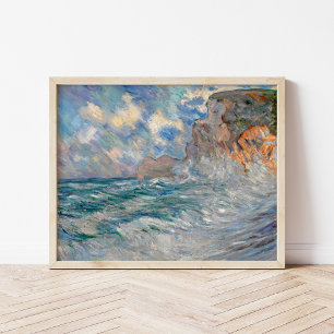 Cliffs at Etretat Lilla Cabot Perry Poster