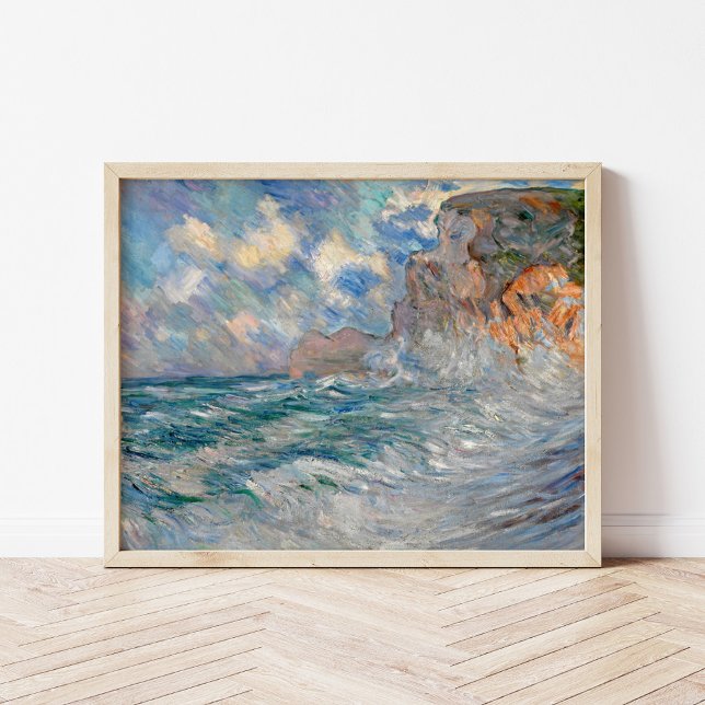 Cliffs at Etretat | Lilla Cabot Perry Poster (Skapare uppladdad)