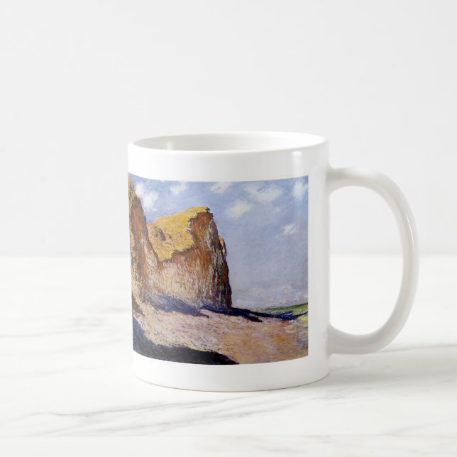 Cliffs nära Pourville Kaffemugg (Höger)