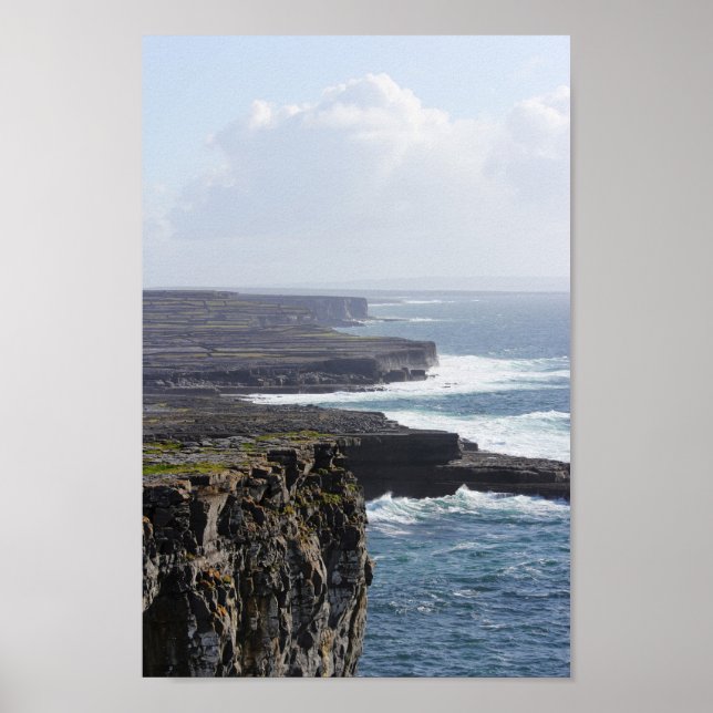 Cliffs of Inishmore - South View Poster (Framsidan)