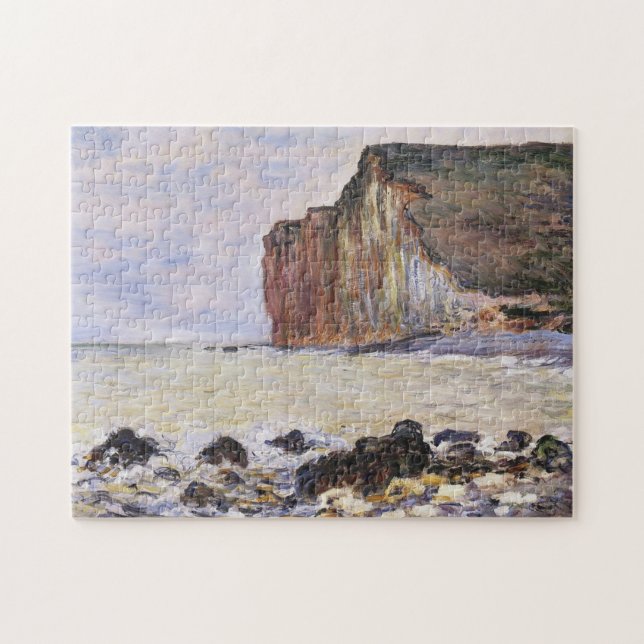 Cliffs of Les Petites-Dalles Monet Fine Art Pussel (Horisontell)