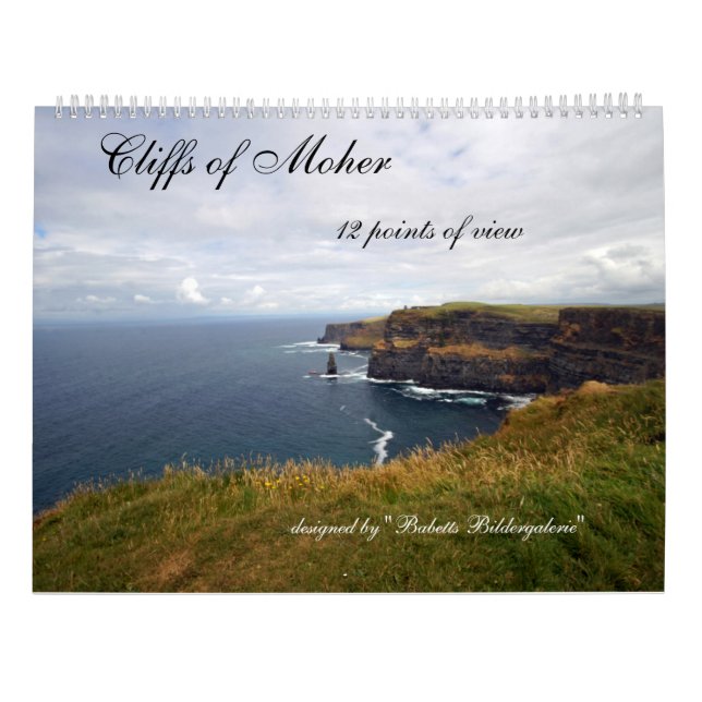 Cliffs of Moher    12 points of view Kalender (Baksida)