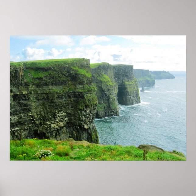 Cliffs of Moher, County Clare, Irland Poster (Framsidan)