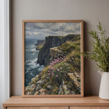 Cliffs of Moher Havssilke Art