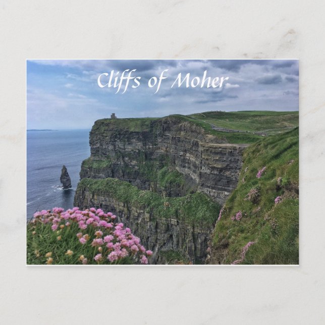 Cliffs of Moher, Ireland Postcard Vykort (Framsida)