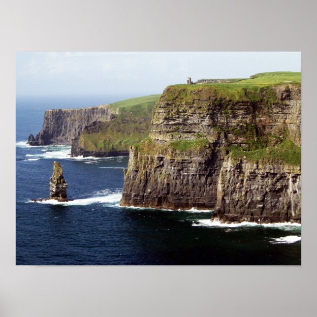 Cliffs of Moher Ireland Poster (Framsidan)