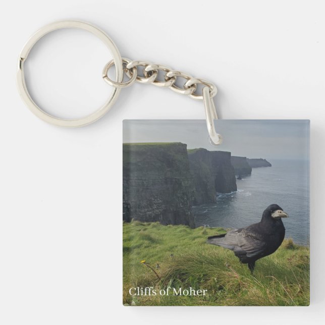 Cliffs of Moher, Ireland Rook Keychain (Framsidan)