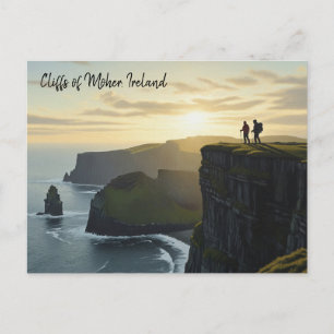 Cliffs of Moher Ireland Travel Vykort