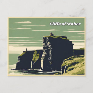 Cliffs of Moher Ireland Vykort