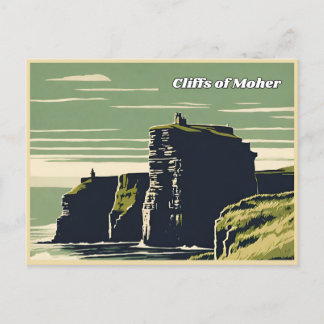 Cliffs of Moher Ireland Vykort