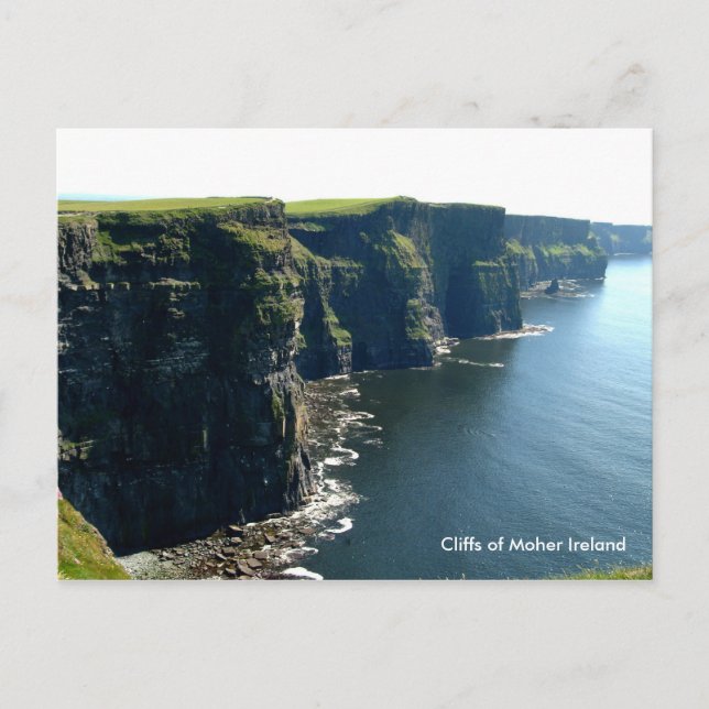 Cliffs of Moher Ireland Vykort (Framsida)