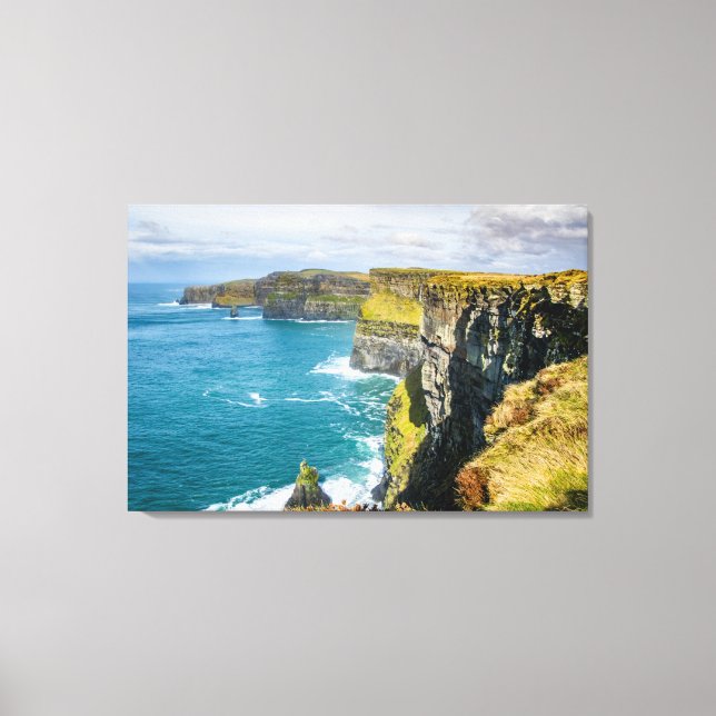 Cliffs of Moher, Irland Canvastryck (Framsida)