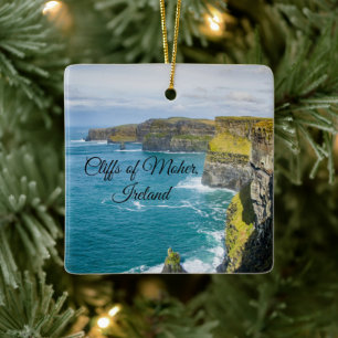 Cliffs of Moher, Irland Julgransprydnad Keramik